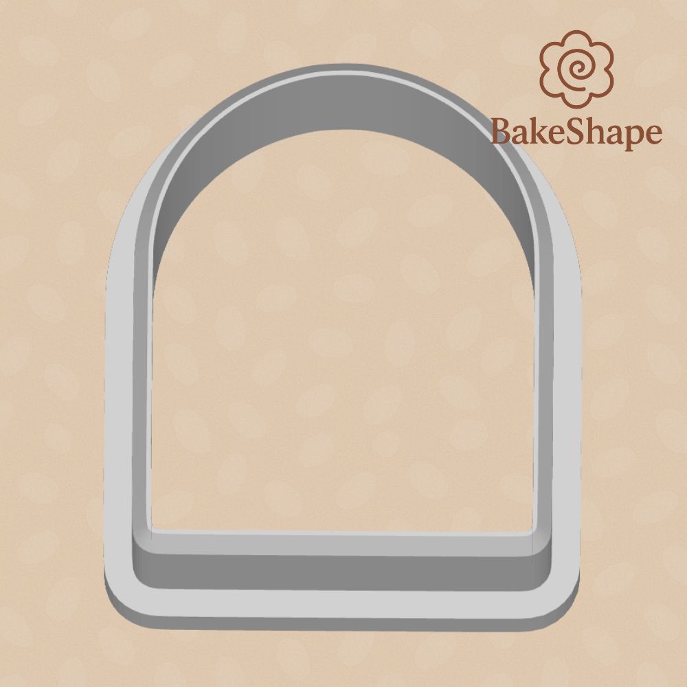 Free arch cookie cutter STL file set for 3D printing from 4cm to 10cm