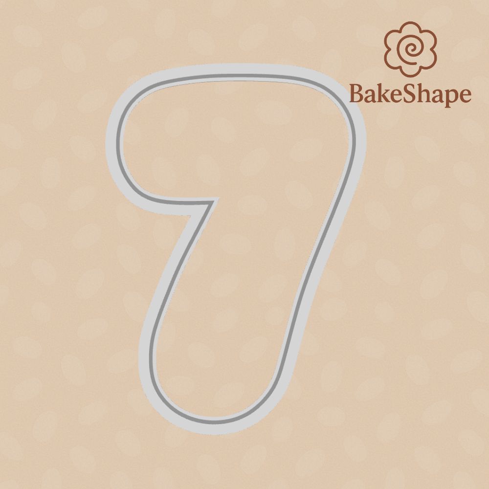 Bubble Number Cookie Cutter Set STL File – 3D Printable Numbers 0–9