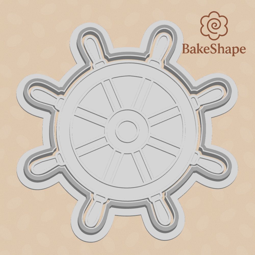 3d printed ship wheel